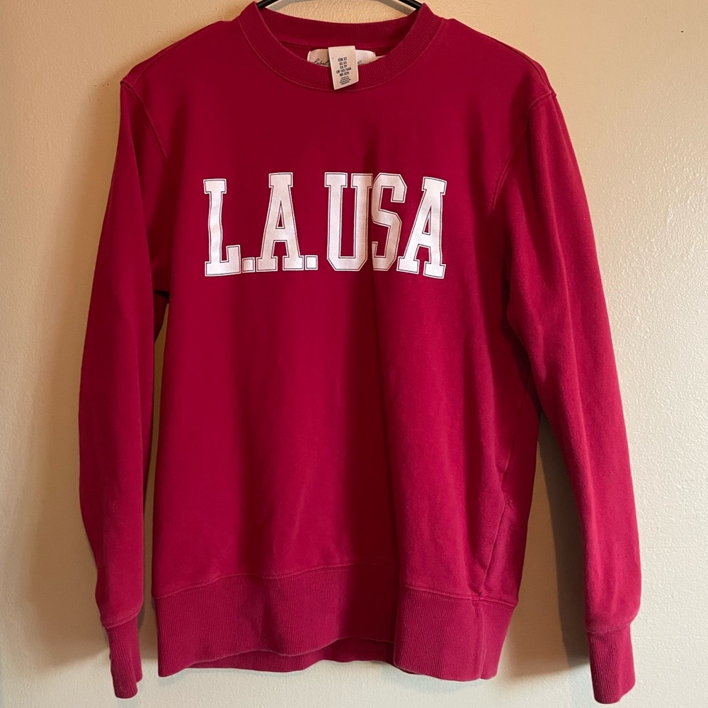 L.A USA crew neck